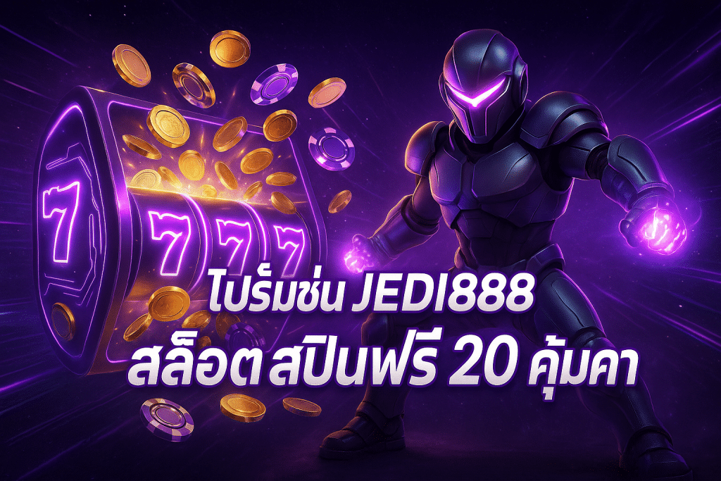 โปรโมชั่น jedi888 สล็อต