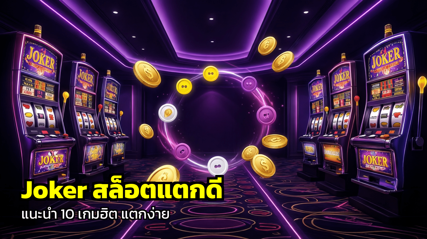 Joker สล็อตแตกดี